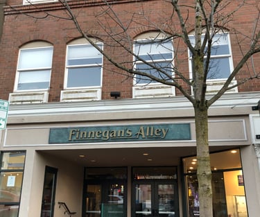Exterior of building where Rebalance Massage Therapy has office on third floor