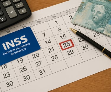Calendário de pagamento do INSS em agosto de 2025 confira as datas oficiais