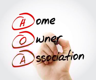 hand writing home owner association