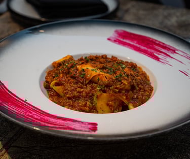 Pappardelle al Ragú di Coniglio