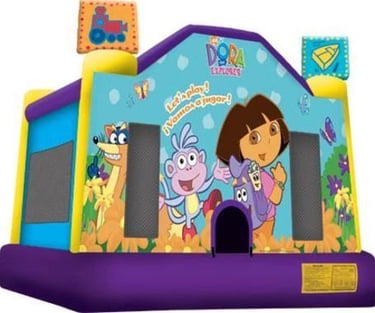 LARGE DORA MOONWALK Bookings 832-216-8423