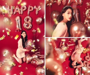 Chụp ảnh sinh nhật tại studio phong cách Birthday Girl quyến rũ