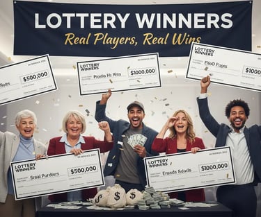 Lottery Winners - Real Players, Real Wins