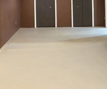 After cleanout – home interior fully cleared and cleaned in Metro Detroit