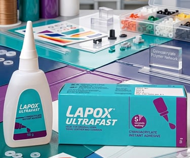 Lapox ultrafast cyanoacrylate glue
