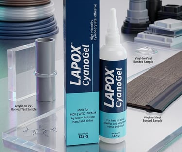 Lapox cyanogel, cyanoacrylate gel