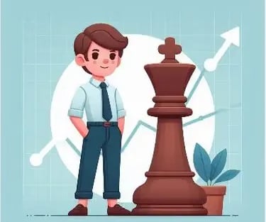 Chess student progressing with certified expert chess trainer at Shetty Chess Classes Chembur Mumbai