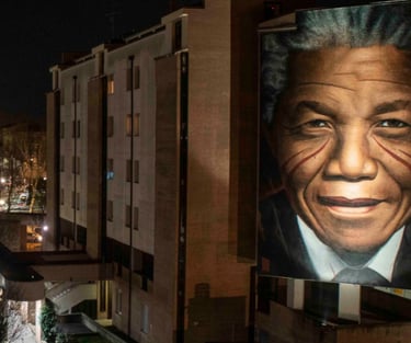 Jorit Mandela Piazza Leopoldo