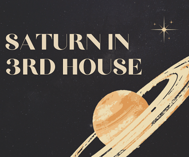 saturn in 3rd house