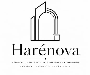 Harenova, entreprise artisanale spécialisée en rénovation second œuvre et finitions à Marseille.