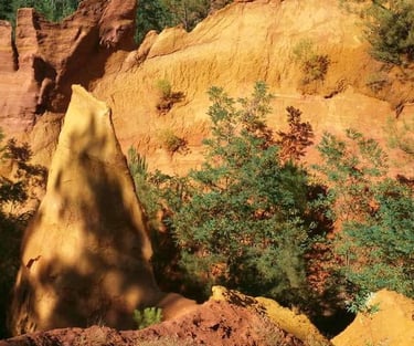 les ocres du Colorado de Rustrel