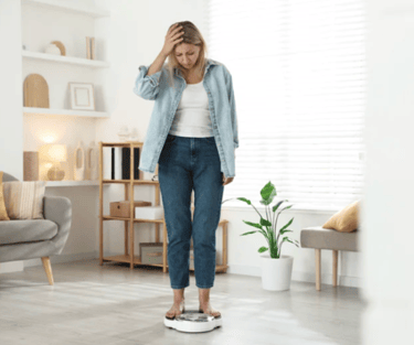 Woman in Brighton struggling with weight gain despite dieting and exercise