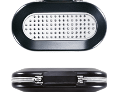 Secure box with code for beach or sports