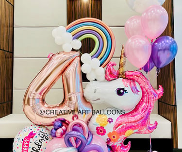 Jumbo Number Balloons