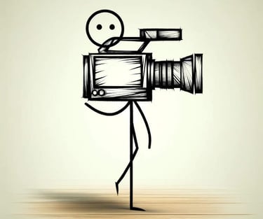 The ShortList Short Film Awards cartoon mascot.