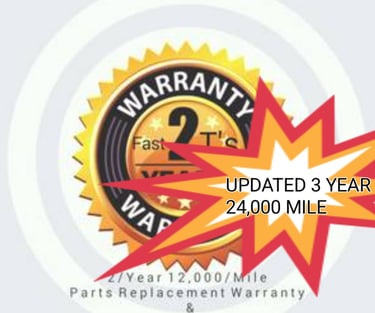 Fast T's Automotive Service Warranty logo