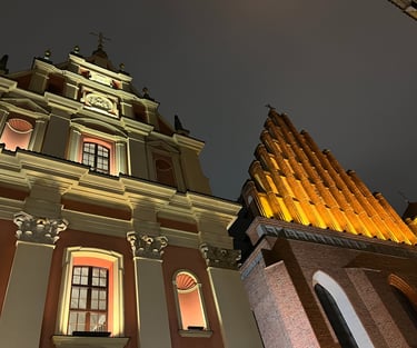 Cathedral of John Baptist and Jesuit Church Warsaw