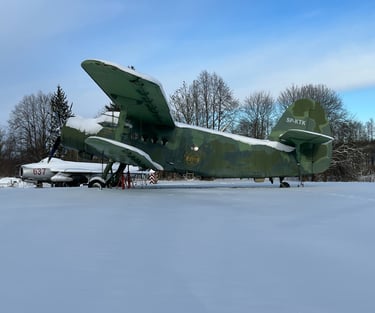 Plane museum on the way to the wolfs lair