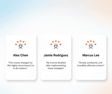 Build Trust with social proof