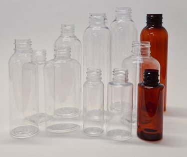 envases PET vidrio potes dispensadores para cosmeticos u otros