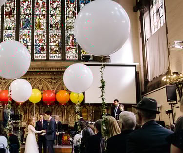 wedding balloons
