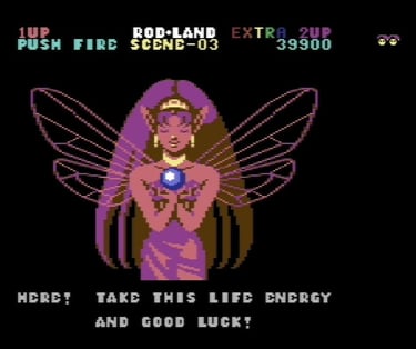 Commodore 64 Rodland Bonus Fairy