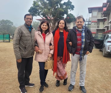 Guests at Green Acres Homestay