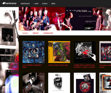 bandcamp.com mrgé crazydrivers mr gé CD musique