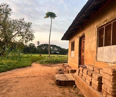 Advanced traditional Zanzibar village house blending authentic local architecture with modern features
