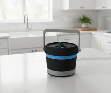 GuzzleMore drinking vessel on counter