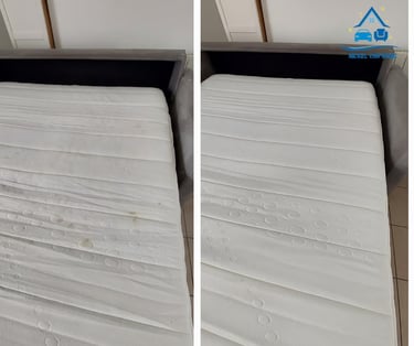 matelas avant/apres