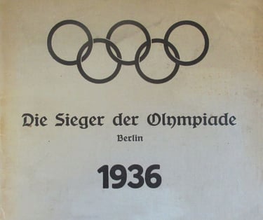 1936 Die Sieger der Olympiade Berlin Sports Card Album