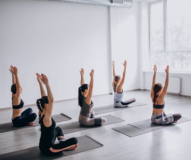 cours de pilates en petit groupe