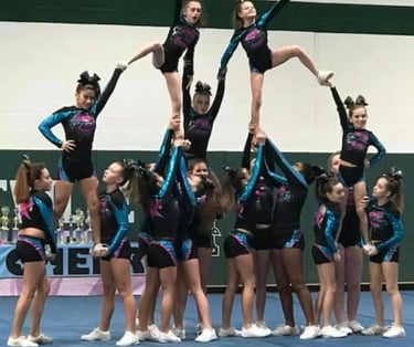 Gymnastcis Inc tumbling acro and tumble handspring tuck party birthday kenvil roxbury randolph