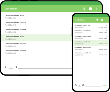 Nunca foi tão fácil contar o seu estoque, com nosso app isso é bem simples poderá usar o celular.