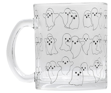 clear ghost mug