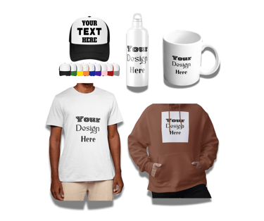 Custom T-Shirt, Hat, Mug