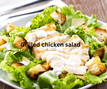 Grilled Chicken Caesar Salad