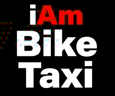 I am bike taxi logo