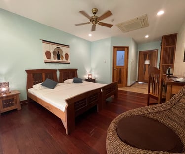 Superior Balcony Room with sea view and private terrace at Corto del Mar boutique hotel in Coron, Pa