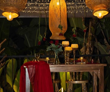 Cenas románticas y pedidas de mano, La Martina Campestre Boquia Salento Quindío  (1)