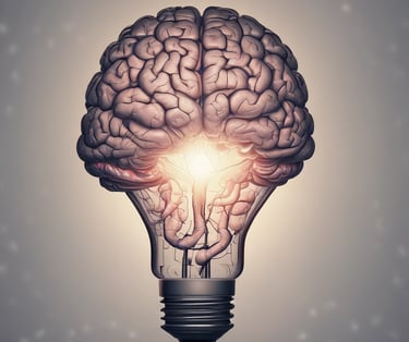 A child and parent working together on a creative DIY project at home