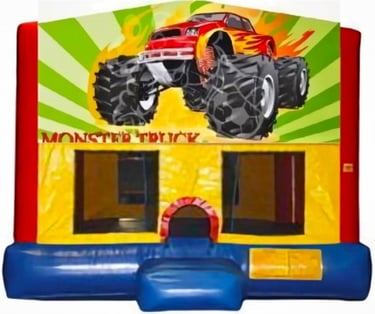 LARGE MONSTER TRUCK THEMEWALK. Bookings 832-216-8423