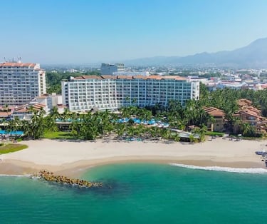hotel de playa en mexico fiesta americana puerto vallarta