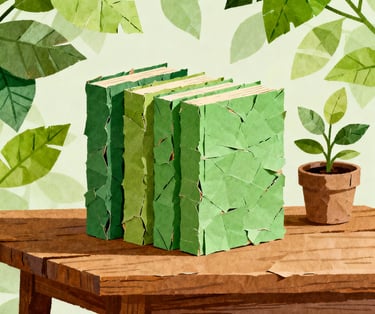 Concept of sustainable literature and ecological publishing for the future