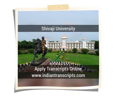 Shivaji University Transcript Online