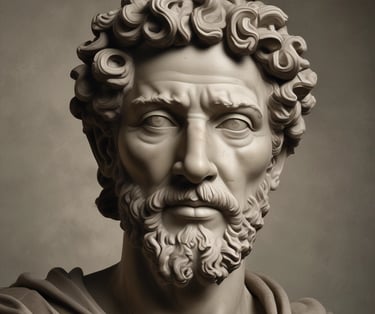 A serene person meditating outdoors at sunrise, embodying calm and clarity.