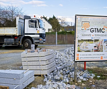Entreprise de terrassement en Indre-et-Loire