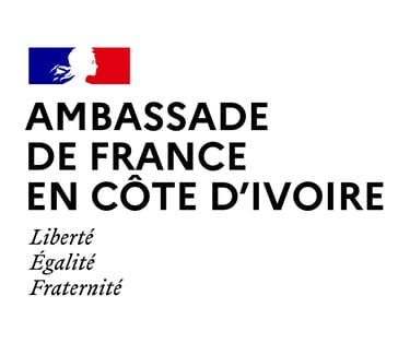 Logo d'un partenaire : Ambassade de France en Côte d'Ivoire