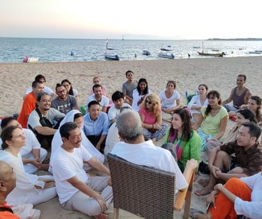 Satsang met spiritueel Leraar Sri Bhagavan